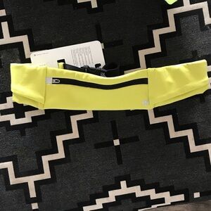 Lululemon Athletica Neon Yellow Belt Bag